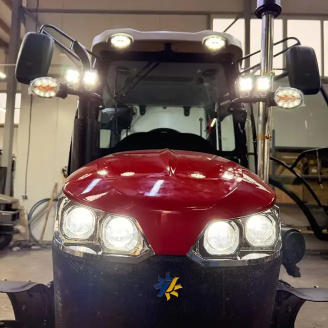 Мінітрактор СКАУТ TY-404С RED з кабіною (червоний)