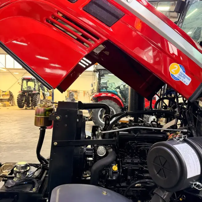 Мінітрактор СКАУТ TY-404С RED з кондиціонером (червоний)
