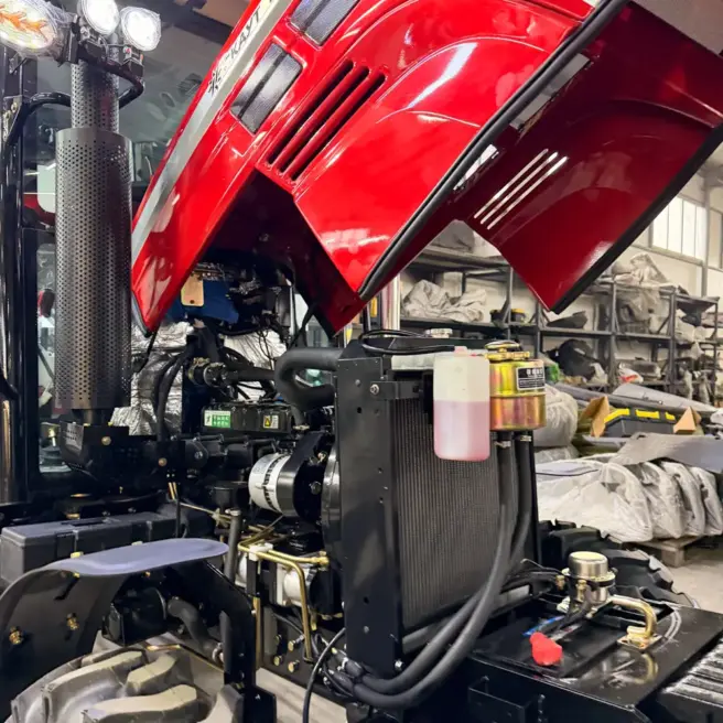 Мінітрактор СКАУТ TY-404С RED з кондиціонером (червоний)