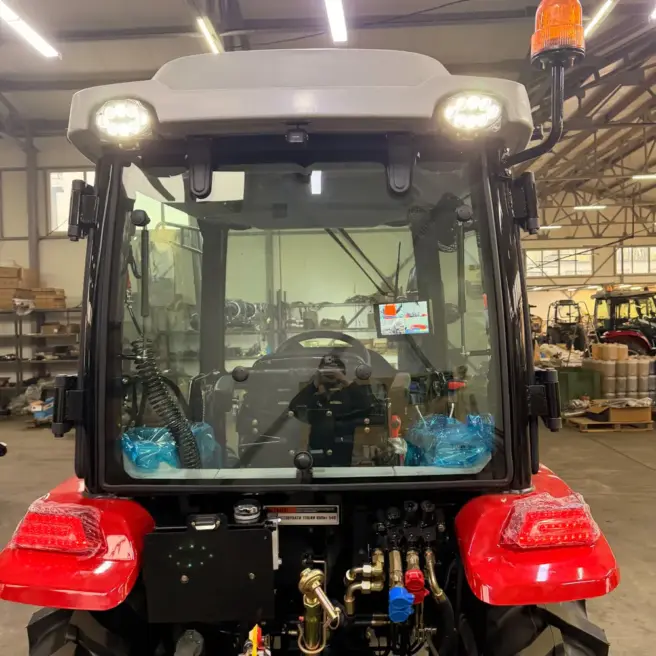Мінітрактор СКАУТ TY-404С RED з кондиціонером (червоний)